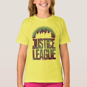 Justice League Justice League City Silhouette T-shirt