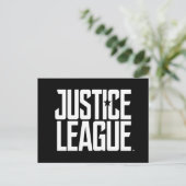 Justice League | Justice League Logo Briefkaart (Staand voorkant)
