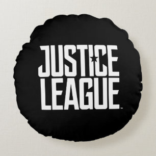 Justice League   Justice League Logo Rond Kussen