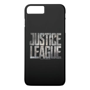 Justice League   Justice League Metallic Logo iPhone 8 Plus / 7 Plus Hoesje