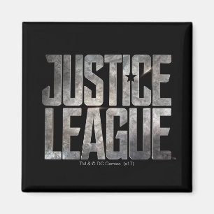 Justice League Justice League Metallic Logo Magneet