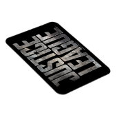 Justice League | Justice League Metallic Logo Magneet (Rechterzijde)