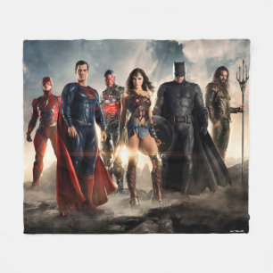 Justice League Justice League on Battlefield Fleece Deken