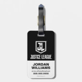 Justice League | Justice League & Team Symbols Bagagelabel (Achterkant verticaal)