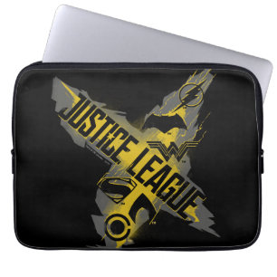 Justice League Justice League & Team Symbols Laptop Sleeve