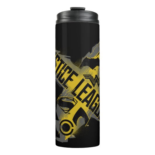 Justice League | Justice League & Team Symbols Thermosbeker (Voorkant)