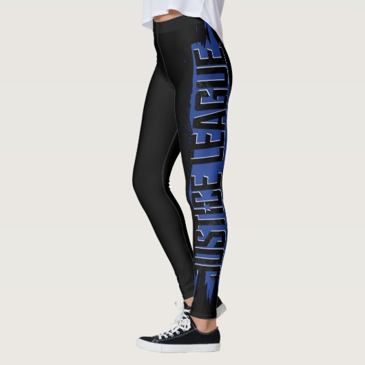 Justice League | Logo Blue Stroke Justice League Leggings (Links)