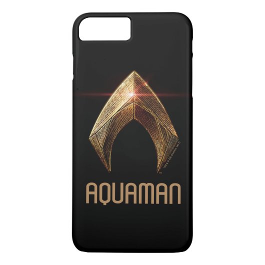 Justice League | Metallic Aquaman Symbol Case-Mate iPhone Case (Achterkant)