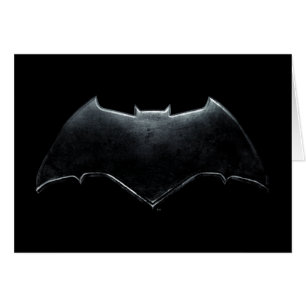 Justice League Metallic Batman-symbool