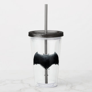 Justice League | Metallic Batman-symbool Acryl Drinkbeker