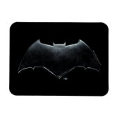 Justice League | Metallic Batman-symbool Magneet (Horizontaal)