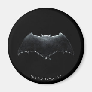 Justice League   Metallic Batman-symbool Magneet