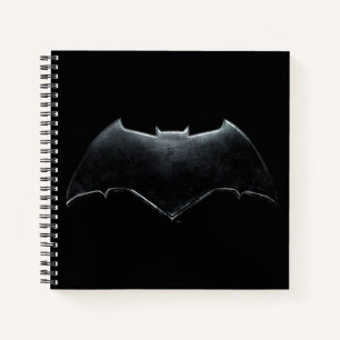 Justice League   Metallic Batman-symbool Notitieboek