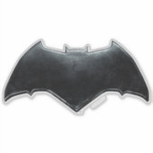 Justice League | Metallic Batman-symbool Sticker (Voorkant)