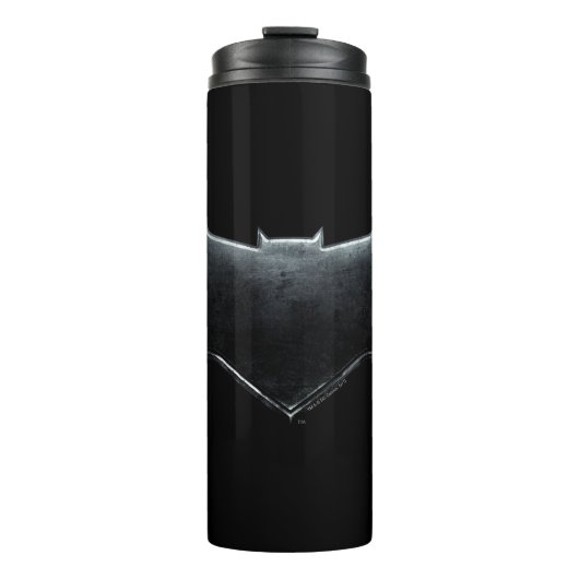 Justice League | Metallic Batman-symbool Thermosbeker (Voorkant)