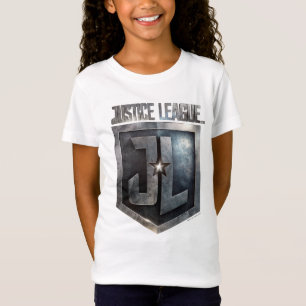 Justice League Metallic JL Shield T-shirt