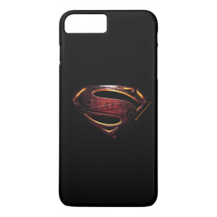 Justice League Metallic Superman-symbool iPhone 8 Plus / 7 Plus Hoesje