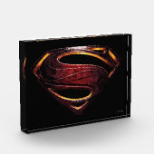 Justice League | Metallic Superman-symbool Fotoblokken (Links)