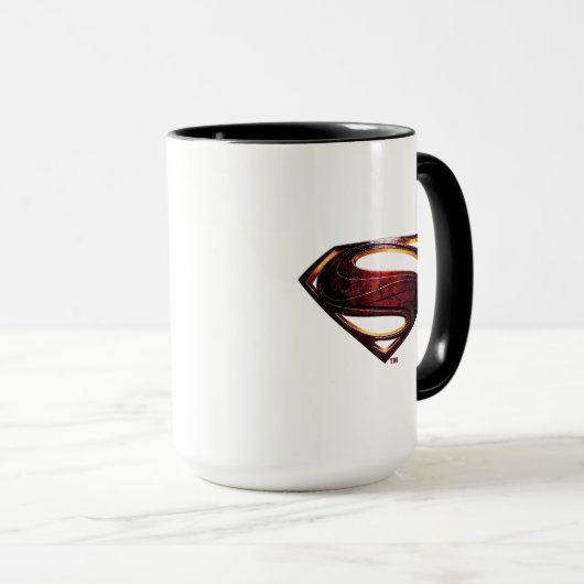 Justice League | Metallic Superman-symbool Mok (Voorkant rechts)