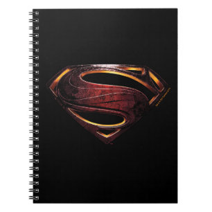 Justice League   Metallic Superman-symbool Notitieboek