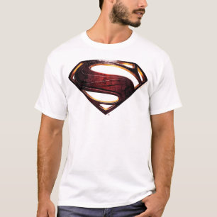 Justice League Metallic Superman-symbool T-shirt