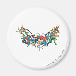 Justice League of America Group 2 Magneet