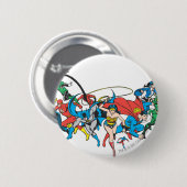 Justice League of America Group 2 Ronde Button 5,7 Cm (Voorkant /achterkant)
