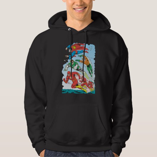 Justice League of America Group 3 Hoodie (Voorkant)
