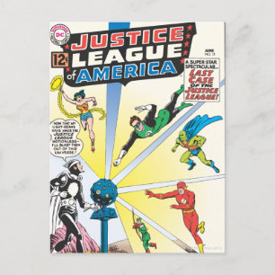 Justice League of America Issue #12 - June Briefkaart