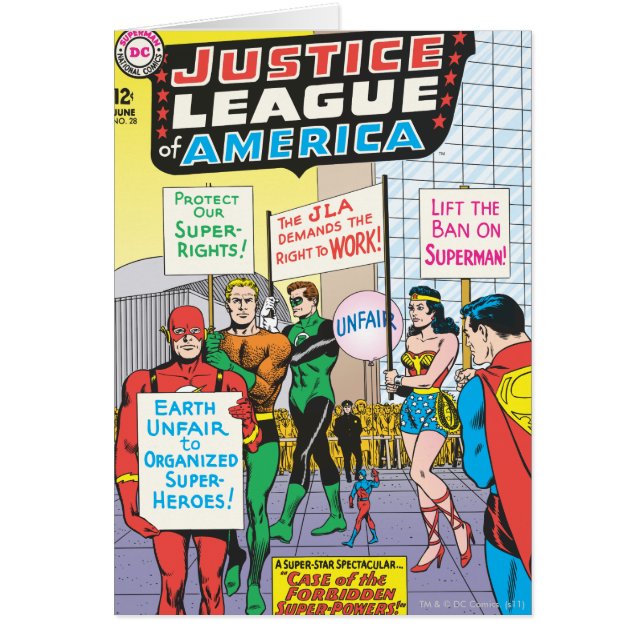 Justice League of America Issue #28 - June (Voorkant)