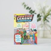 Justice League of America Issue #28 - June Briefkaart (Staand voorkant)