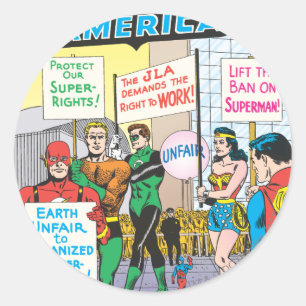 Justice League of America Issue #28 - June Ronde Sticker