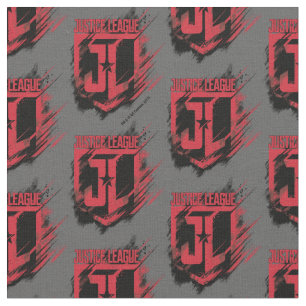 Justice League   Penseelverf JL-schild Stof