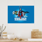 Justice League Power Trio Poster (Keuken)