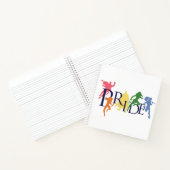 Justice League Pride Character Silhouettes Notitieboek (Binnen)