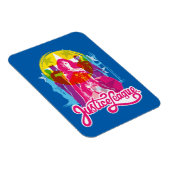 Justice League | Retrogroep en Logo Pop Magneet (Rechterzijde)