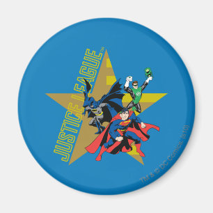 Justice League Star Heroes Magneet
