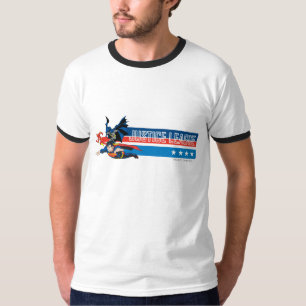 Justice League Stars and Stripes T-shirt