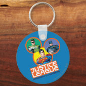 Justice League "Strength in Numbers" Sleutelhanger (Voorkant)
