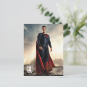 Justice League | Superman op slagveld Briefkaart (Staand voorkant)