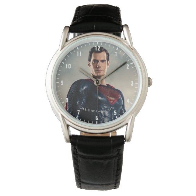 Justice League | Superman op slagveld Horloge (Voorkant)