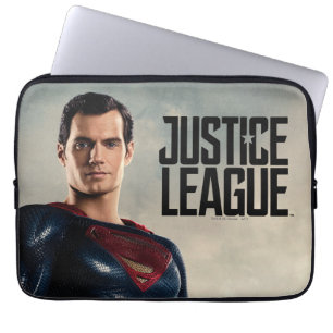 Justice League   Superman op slagveld Laptop Sleeve