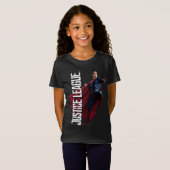 Justice League | Superman op slagveld T-shirt (Voorkant volledig)