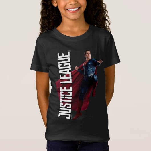 Justice League | Superman op slagveld T-shirt (Voorkant)