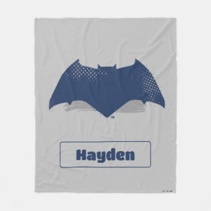 Justice League Symbool Brussel & Halftone Batman Fleece Deken