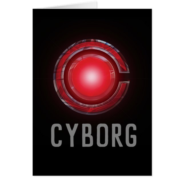 Justice League | Symbool Ggloed Cyborg (Voorkant)