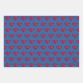 Justice League | Symbool penseel en halftoon Inpakpapier Vel (Voorkant)