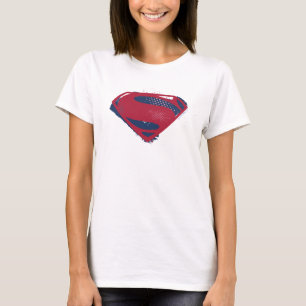 Justice League   Symbool penseel en halftoon T-shirt