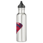 Justice League | Symbool penseel en halftoon Waterfles (Rechts)