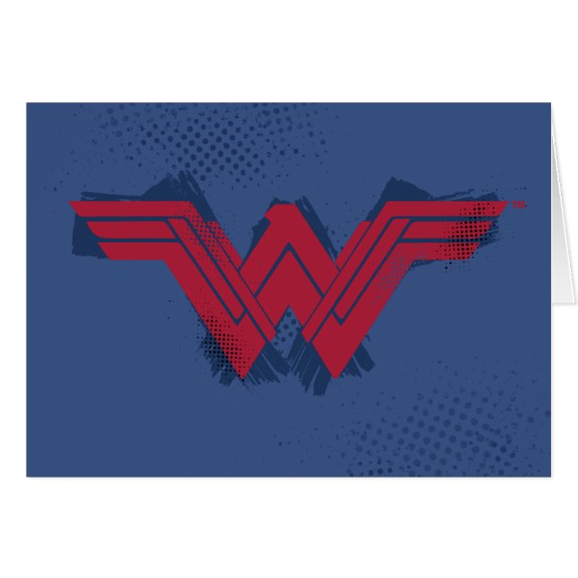 Justice League | Symbool penseelwonder (Voorkant Horizontaal)